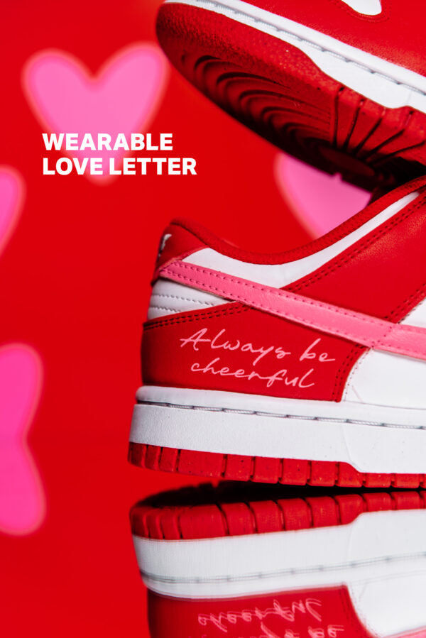 In Love Custom Sneakers - Image 3