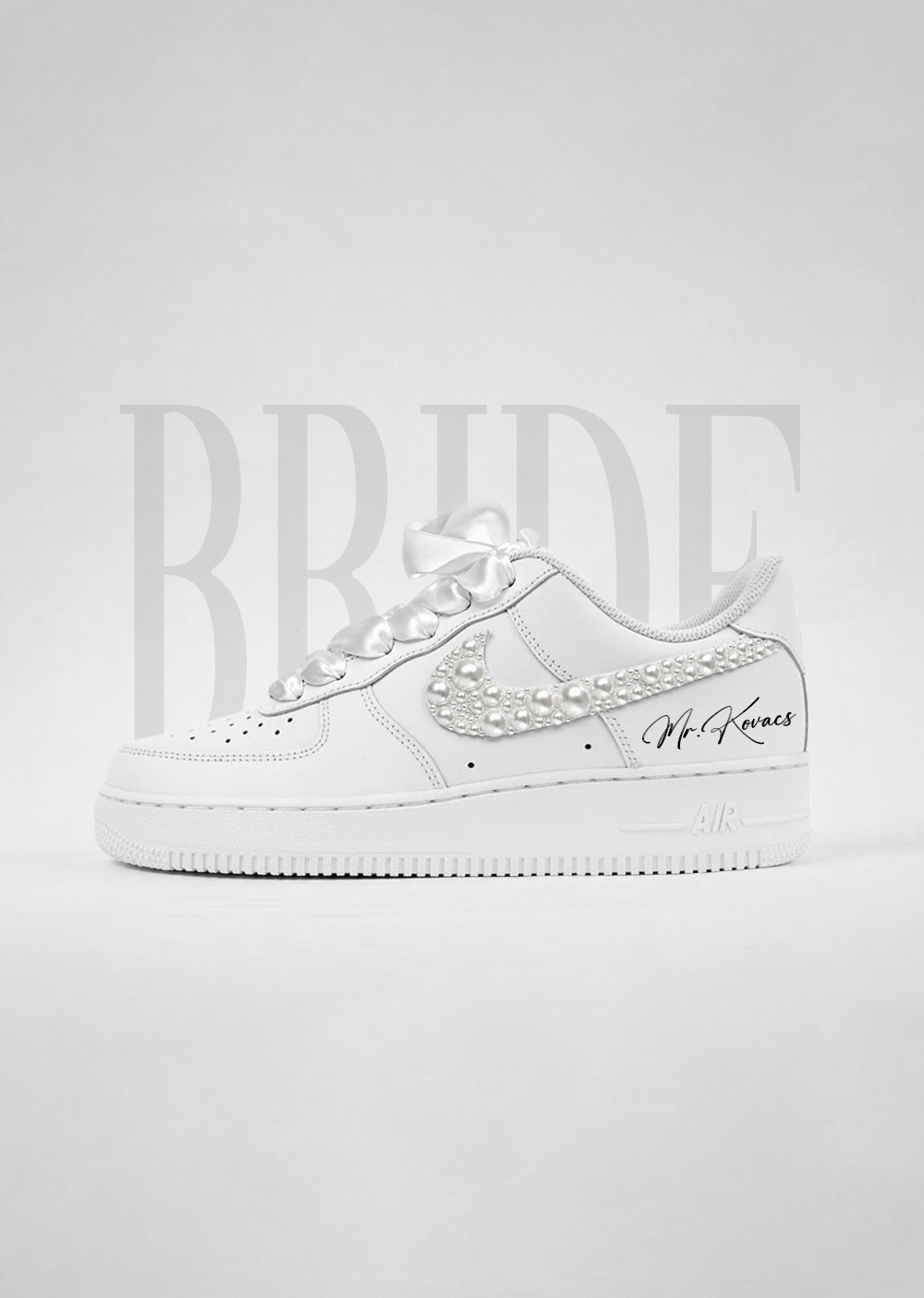 SIGNATURE - BRIDE WEDDING CUSTOM SNEAKER
